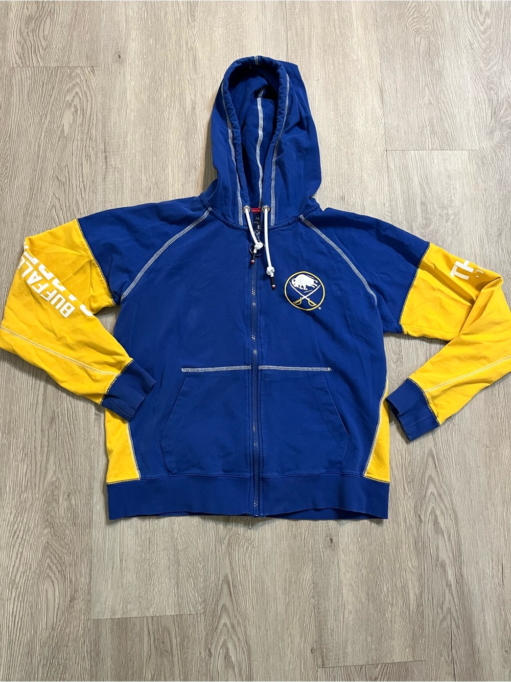 Tommy Hilfiger NHL Buffalo Sabres Full-Zip Windbreaker Hoodie